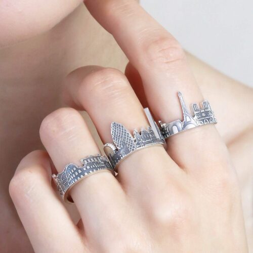 Custom Cityscape Rings