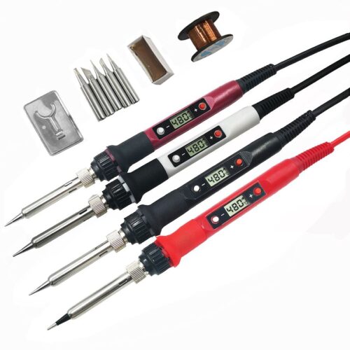 80W Digital Electric Soldering Iron Kit