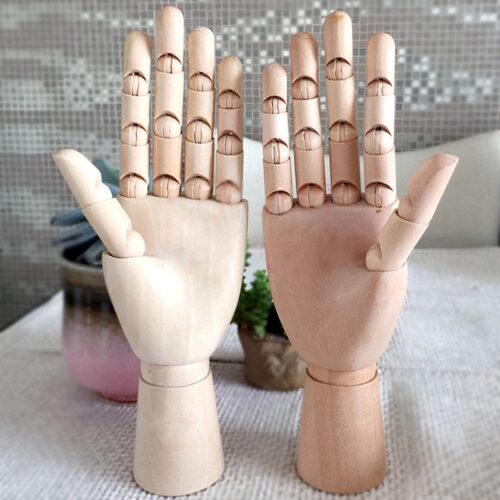 Wooden Mannequin Hand 1