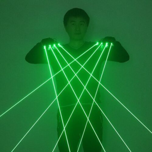 Green Laser Gloves 1